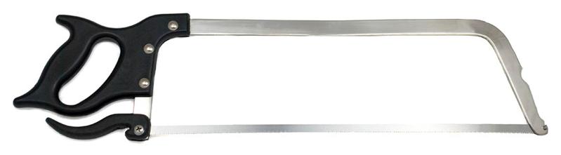 Pílka nerezová s plastovou rúčkou a pákou