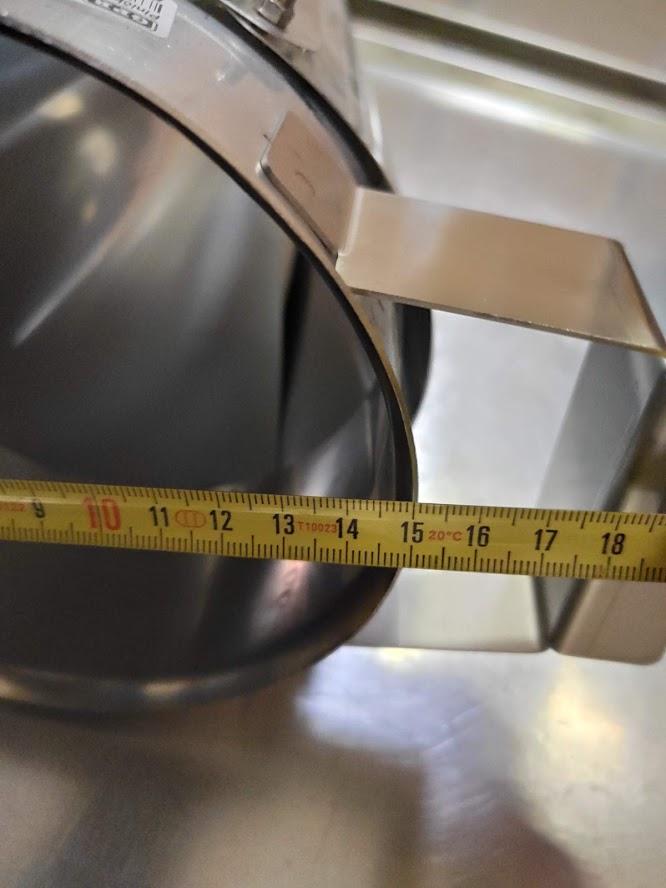 Plnička do sieťok na údené mäso nerez