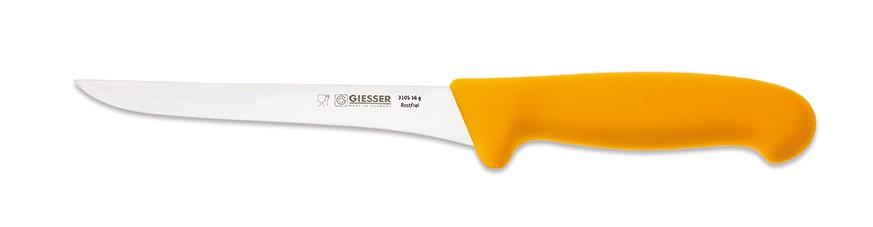 Vykosťovací nôž G 3105-16 žltý