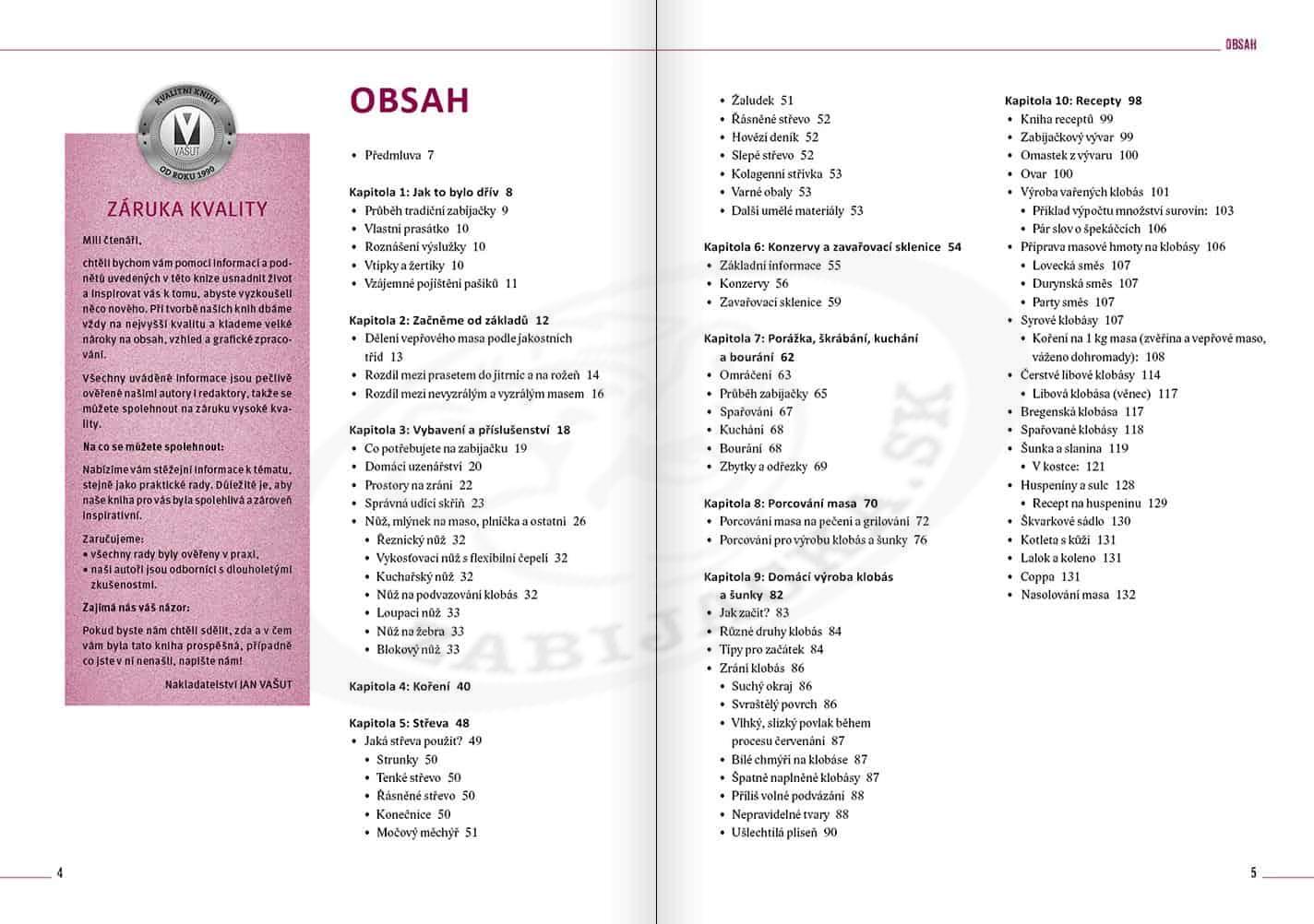 Domácí zabijačka – klobásy, šunka, pečeně, huspenina