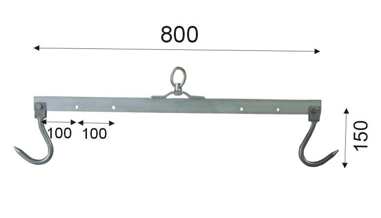 Rozperka na vešanie prasaťa 1