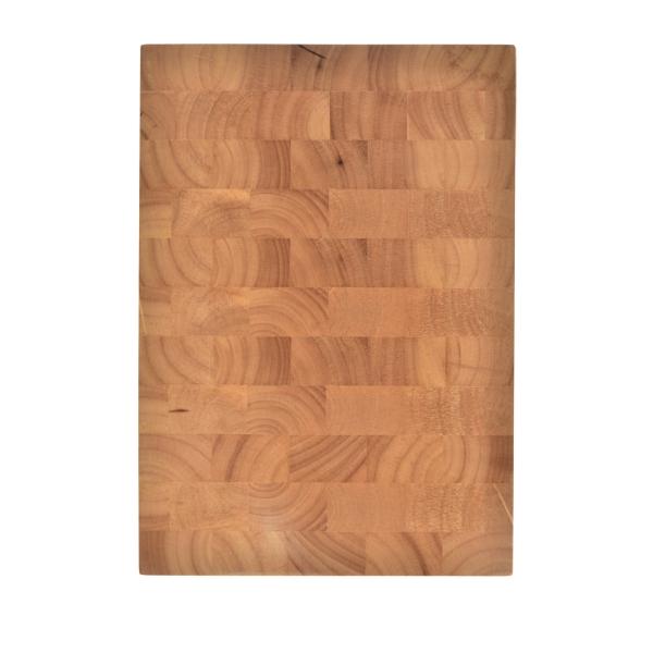 Doska gumovníkové drevo 35x25x3 cm