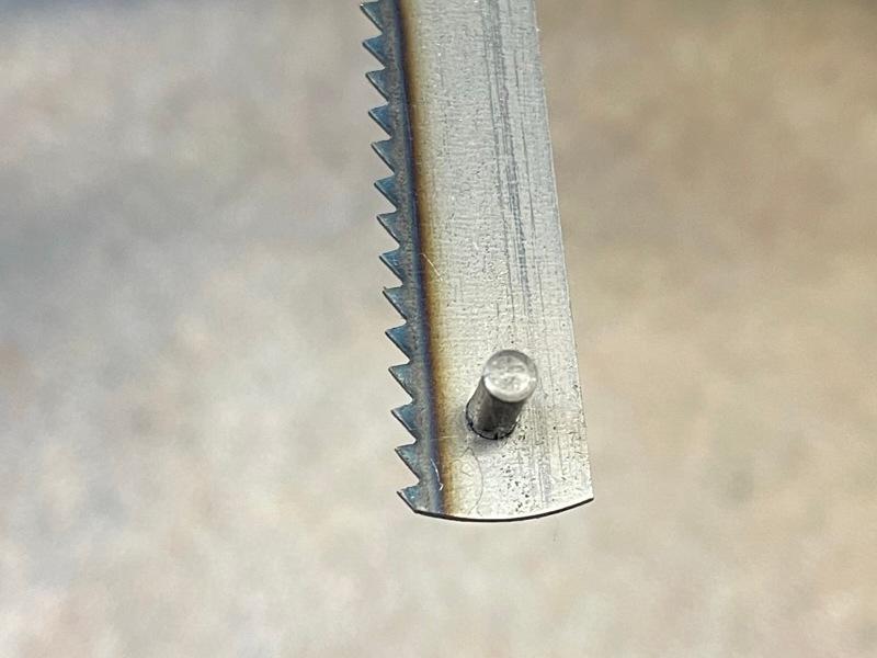 Plát pre nerezovú pílku s pákou