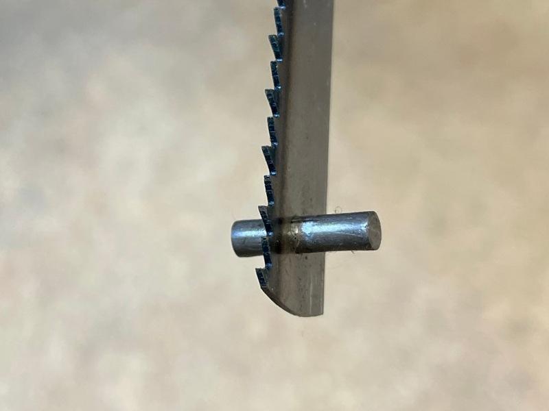 Plát pre nerezovú pílku s pákou