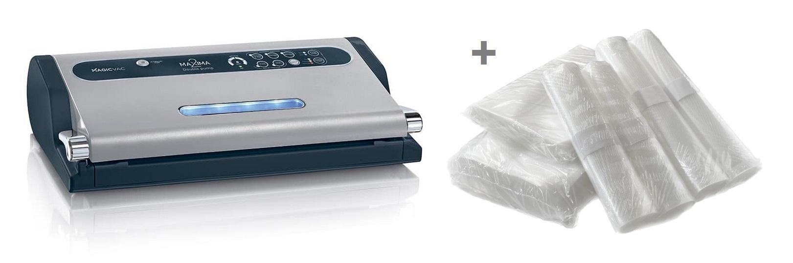 Zvýhodnené balenie - Vákuová balička Magic Vac Maxima 2 + vákuové vrecká a rukávy*
