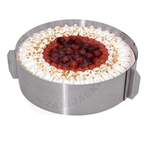 Forma na torty nastaviteľná 16 až 30 cm