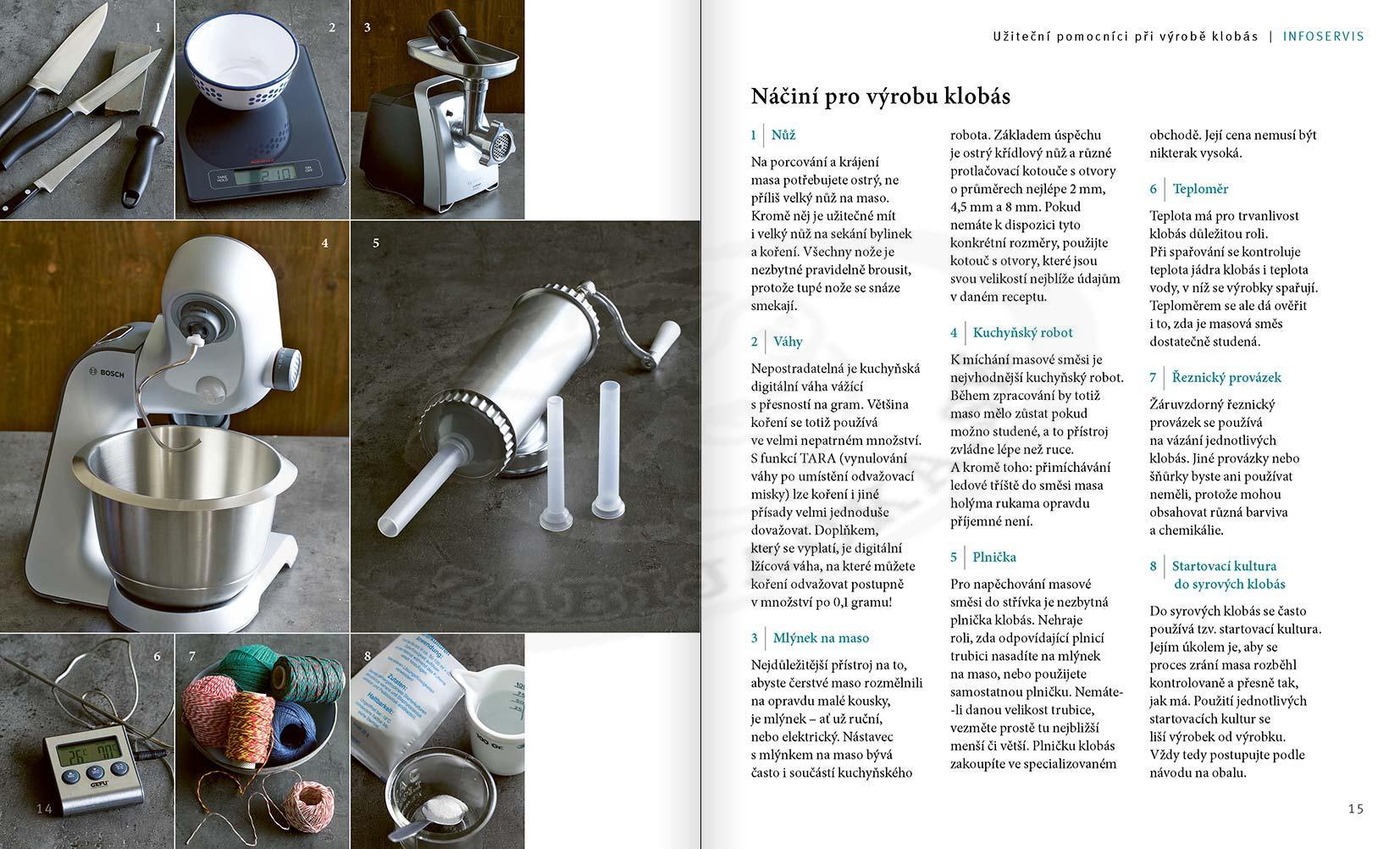 Klobásy a paštéty