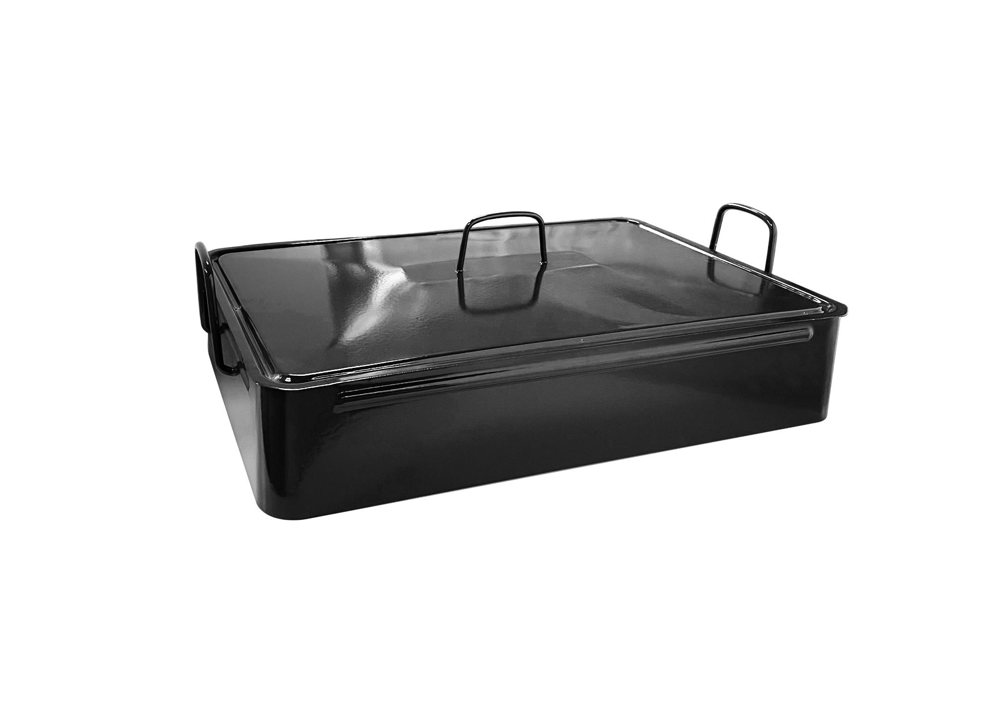 Pekáč smaltovaný s pokrievkou 60 x 40 cm