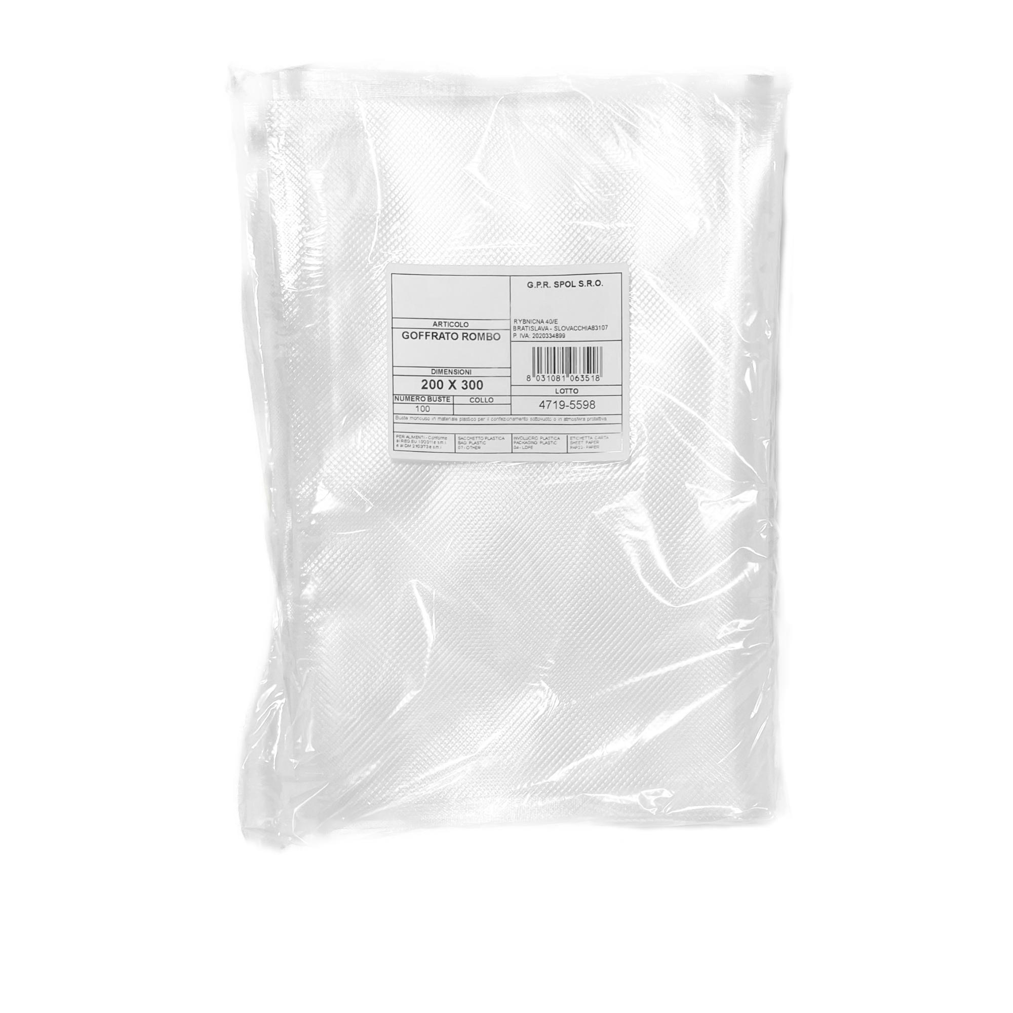 Vakuové vrecká profilované 200x300 (100ks)
