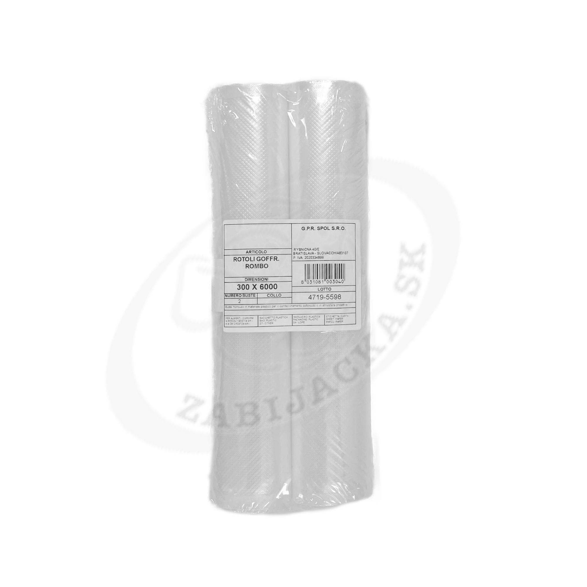 Vakuový rukáv profilovaný 300mmx6m bal. (2ks)