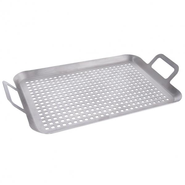 Plech na grilovanie nerez dierovaný 43x25x5 cm