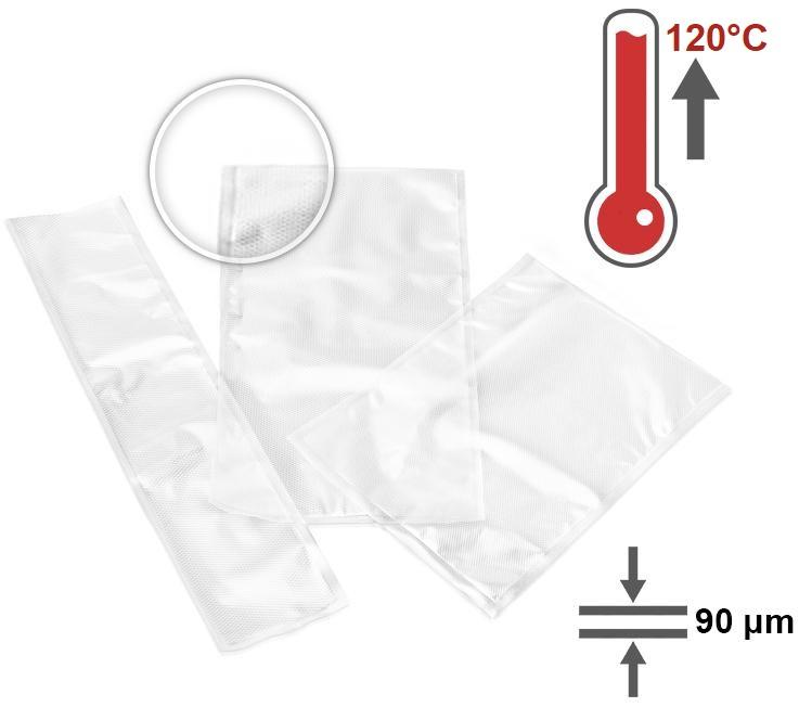 Vákuové vrecko varné 250x300 (100ks)