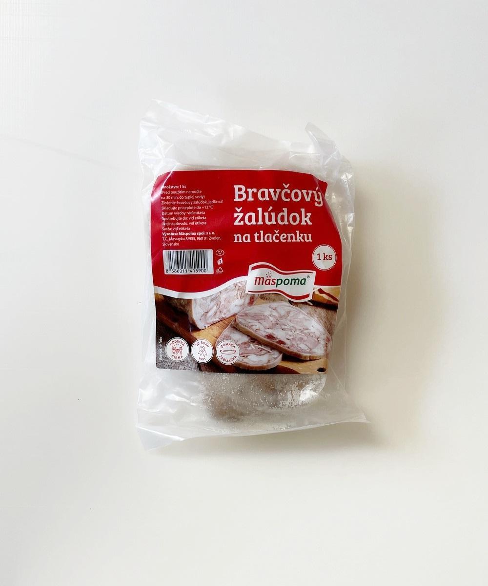 Bravčový žalúdok na tlačenku