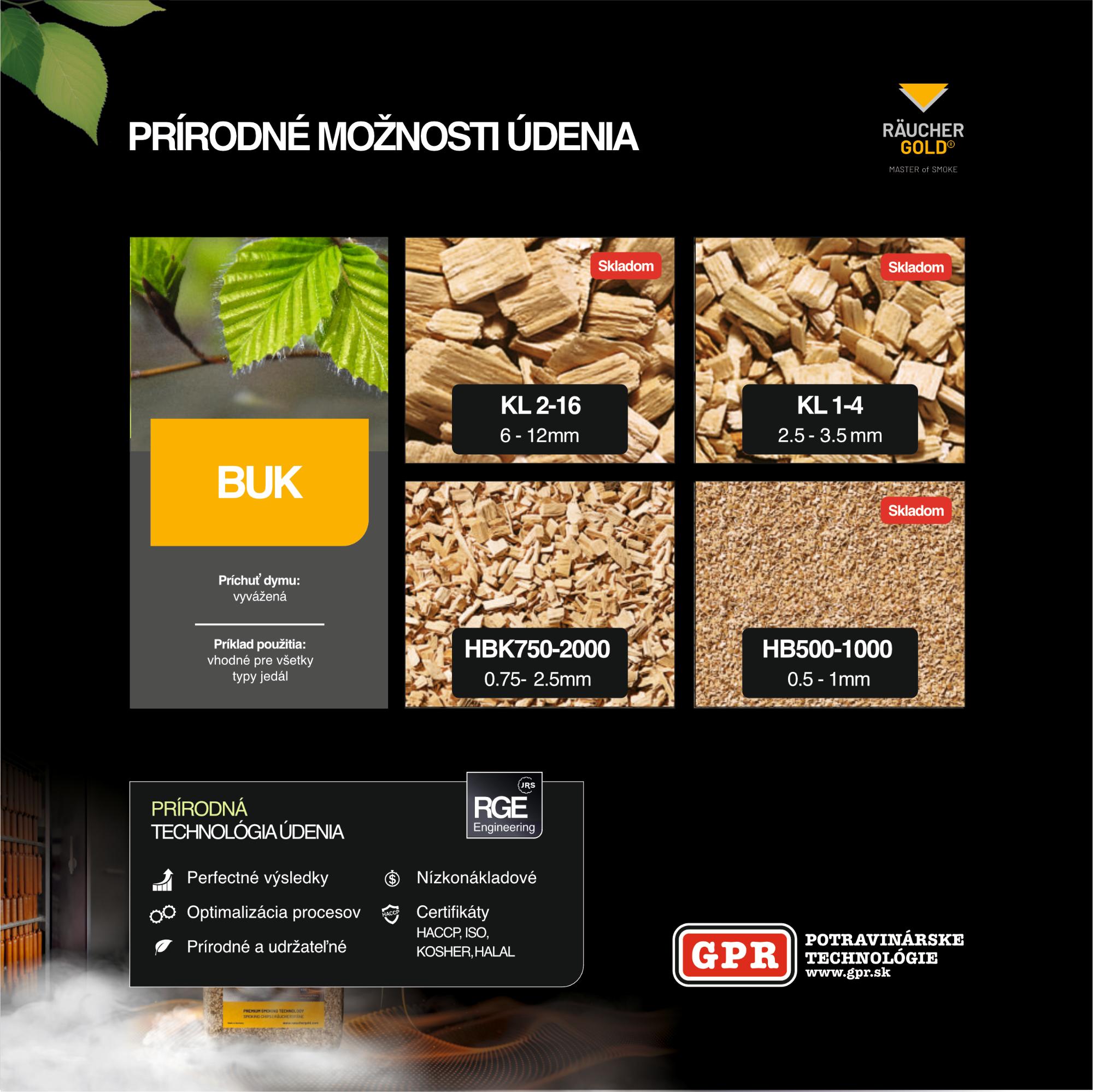 Bukové štiepky KL 1/4 10 litrov