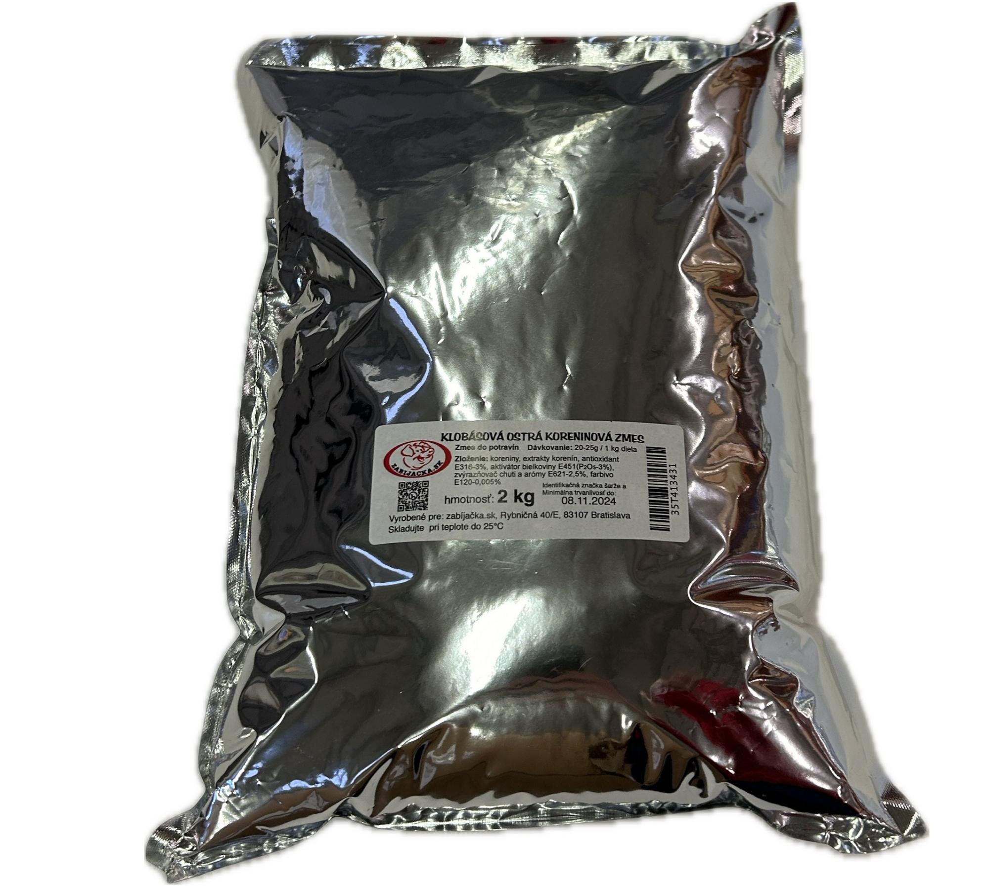 Klobásová zmes OSTRÁ 2 kg