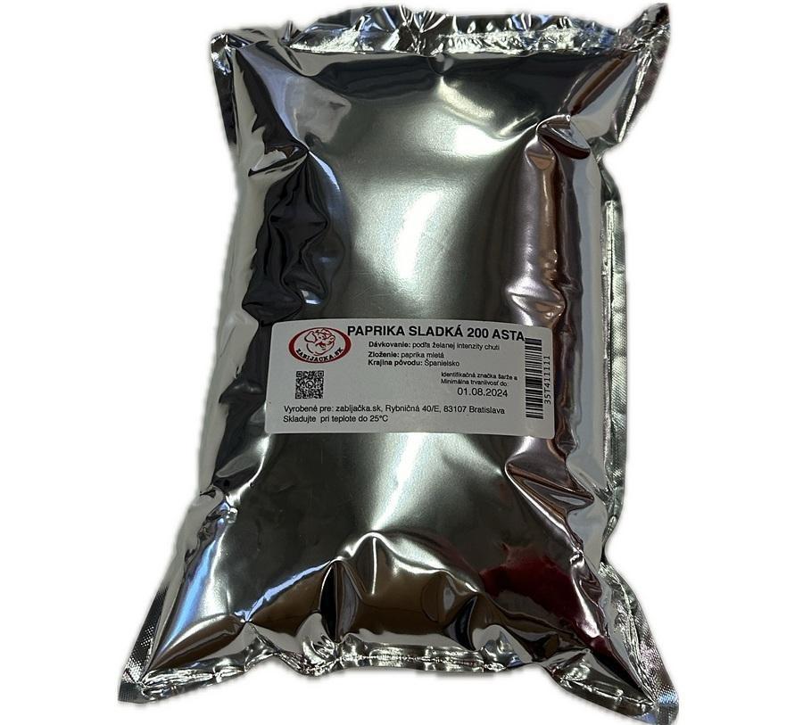 Paprika sladká mletá ASTA 200 3kg vrecko