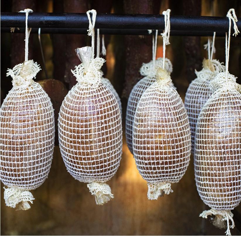 Sieťka na údené mäso biela 5 m