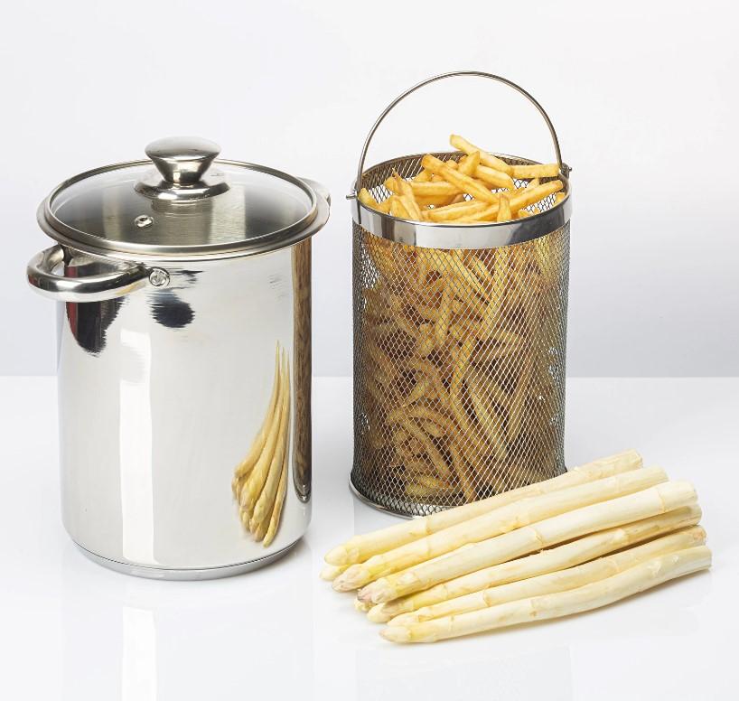 Hrniec 4 l s pokrievkou a košom