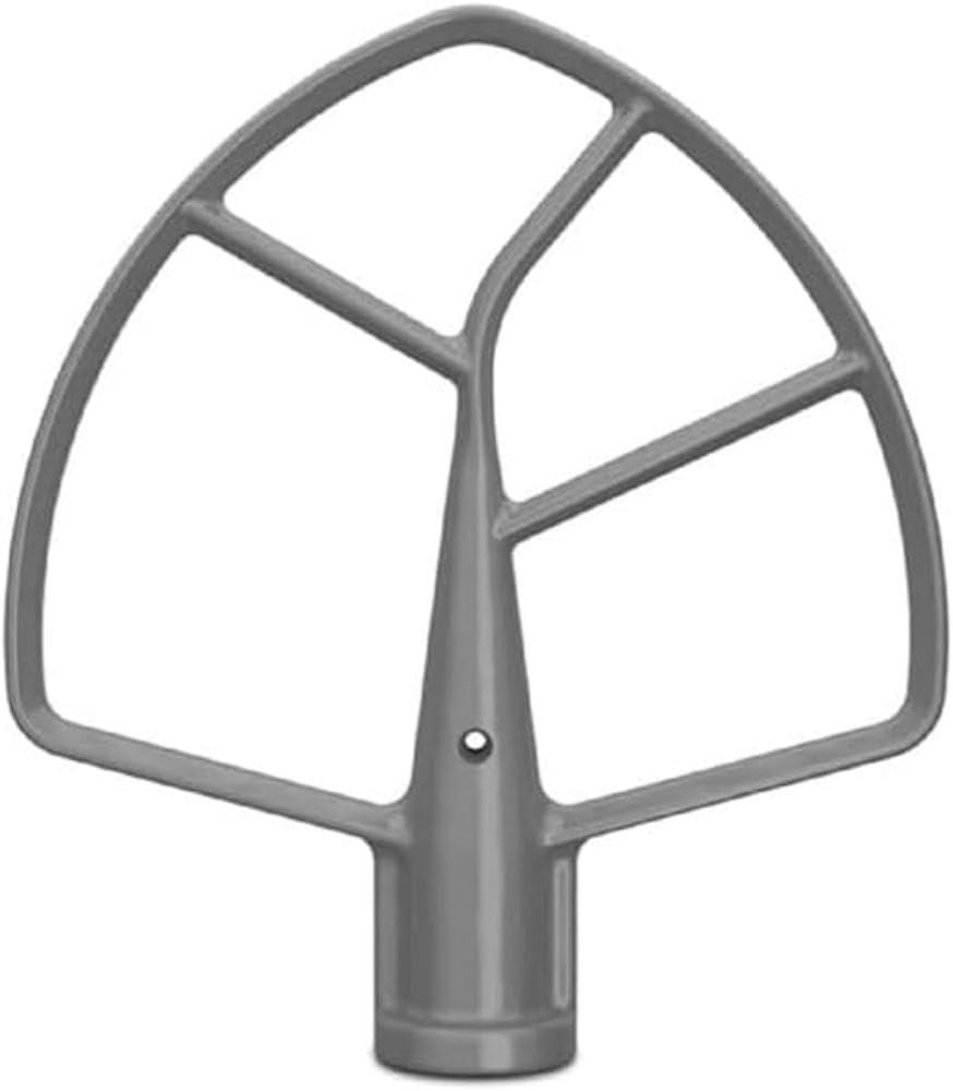 Plochý šľahač so strieborným povrchom pre modely Artisan 5KSM 55, 60, 70 (5KSMBLSF)