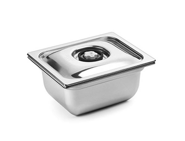 Nerezové nádoby na vákuovanie gastronorm 1/2