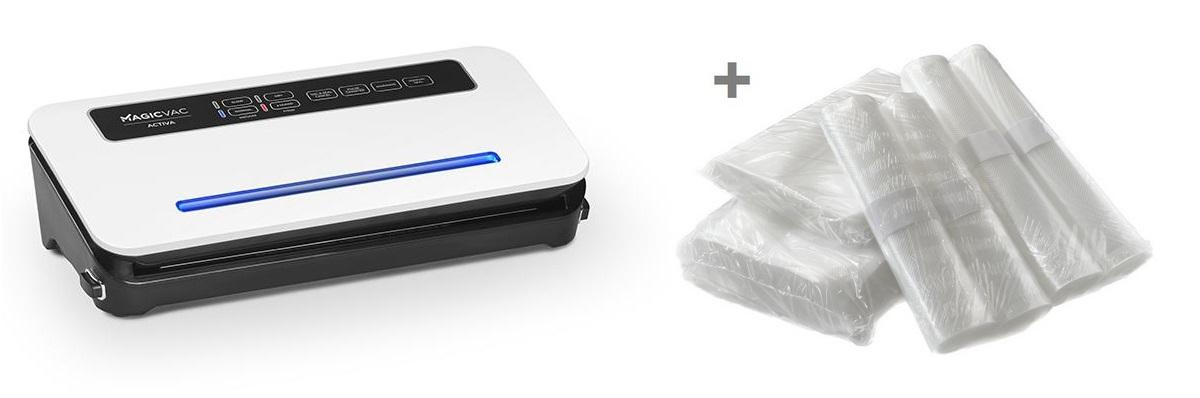 Zvýhodnené balenie - Vákuová balička Magic Vac Activa + vákuové vrecká a rukávy*