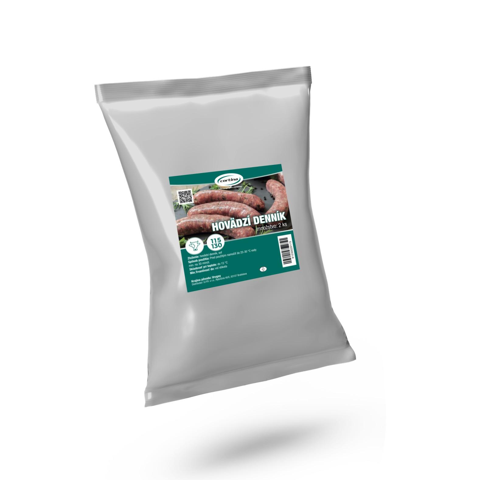 Hovädzí denník na tlačenku 2 ks