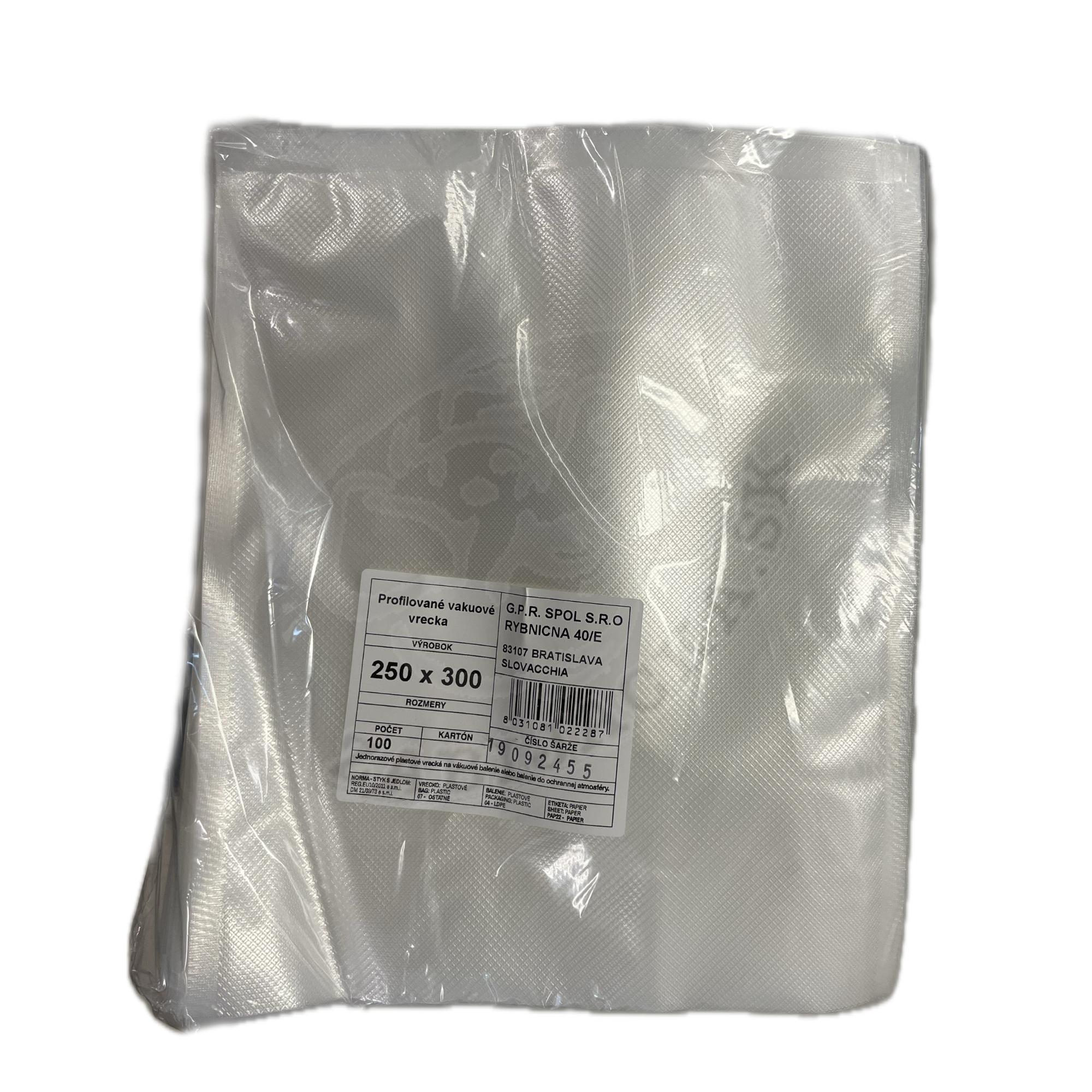 Vakuové vrecká profilované 250x300 (100ks)