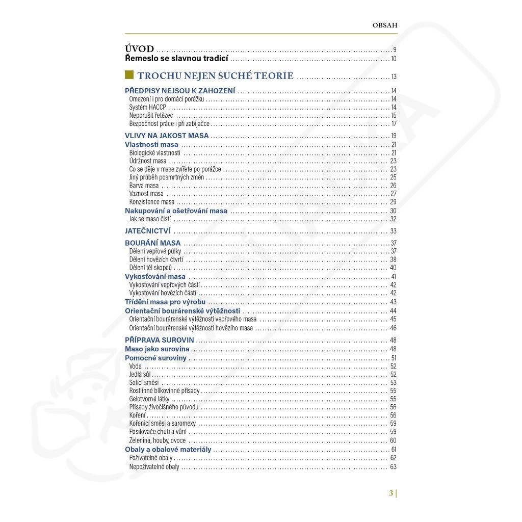 Zpracování masa & domácí zabijačka