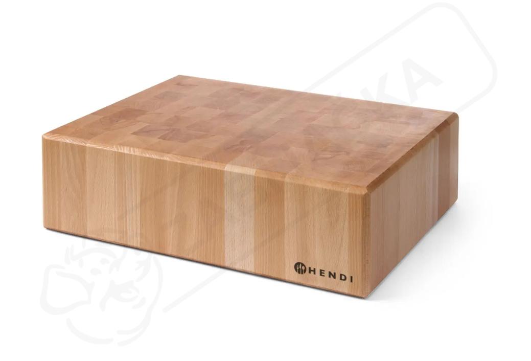 Drevený mäsiarsky blok 500x400x150