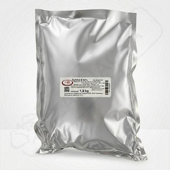 Šunka B 50% 1,9kg