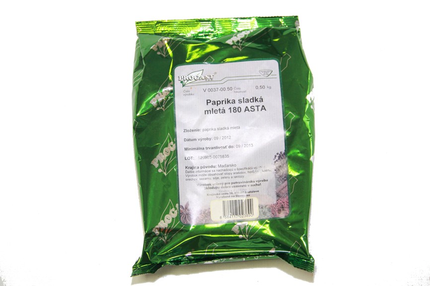 Paprika maďarská sladká ASTA 180