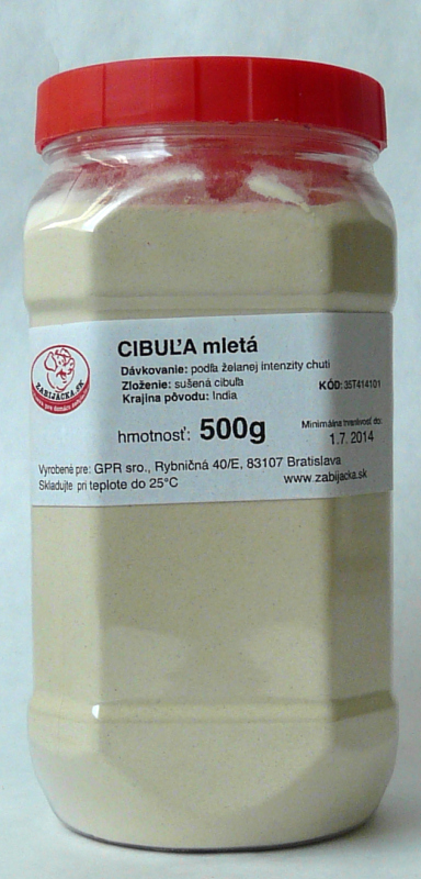 Cibuľa granulát 400g Dóza