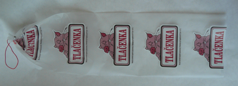 Nylónový obal na tlačenku s potlačou